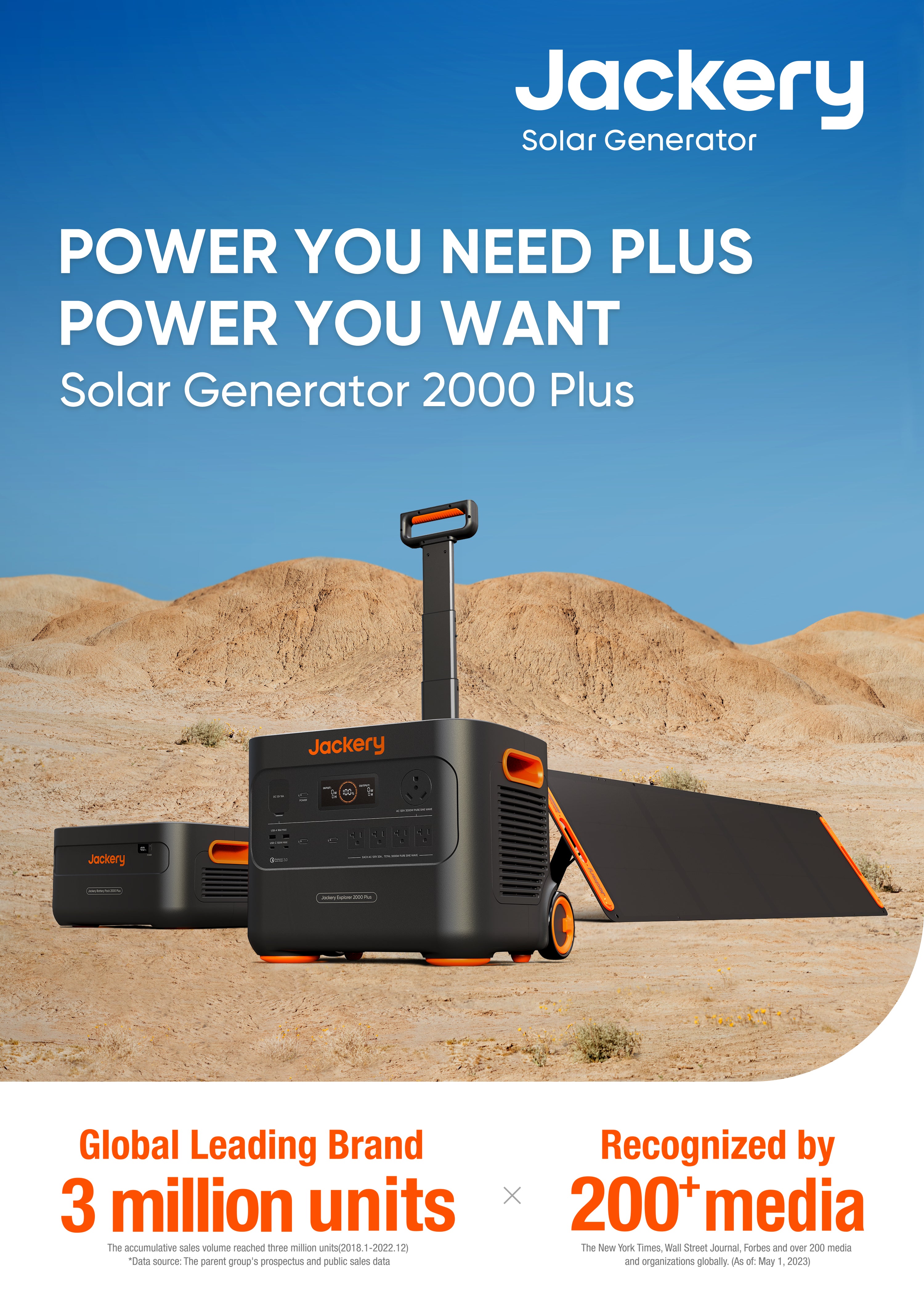 Jackery Explorer 2000 Plus Portable Power Station