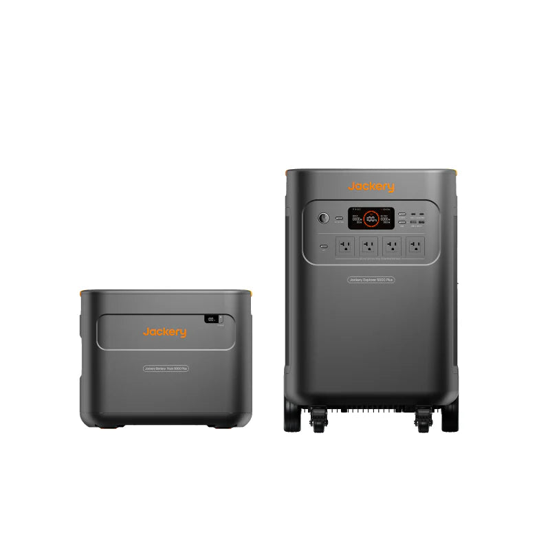 Jackery Portable Power Station 5000 Plus + Battery Pack 5000 Plus