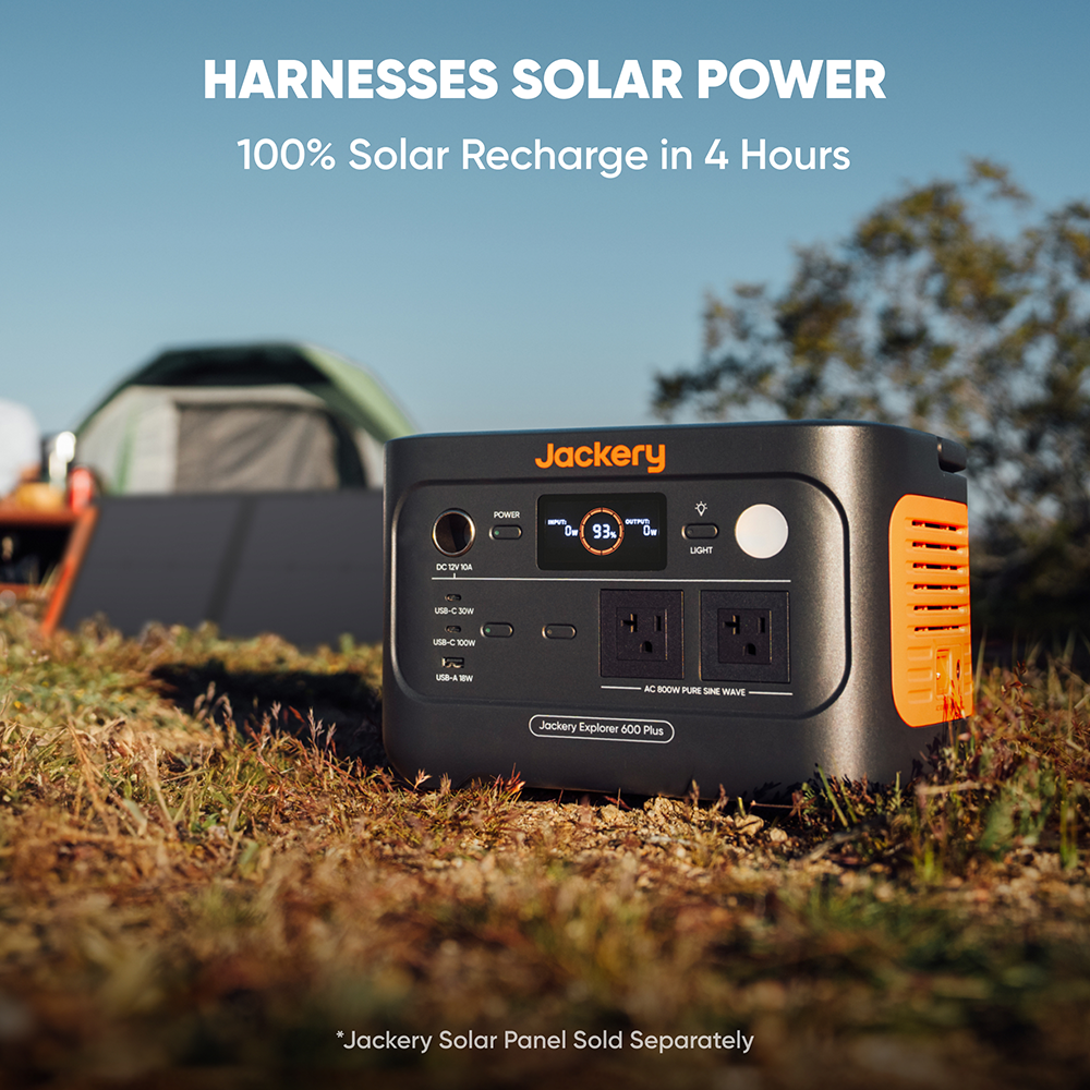 Jackery Explorer 600 Plus Portable Power Station