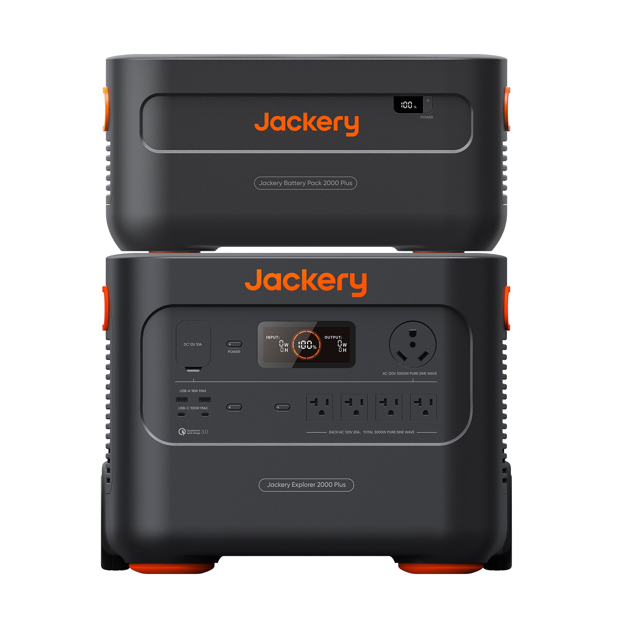 Jackery Explorer 2000 Portable Power Station and 2000 Battery Pack Plus Kit