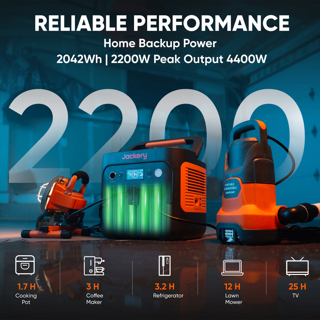 Jackery Explorer 2000 v2 Portable Power Station