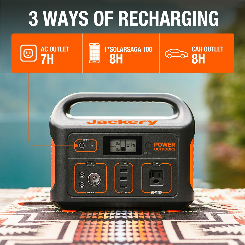 Jackery Explorer 550 Portable Power Station