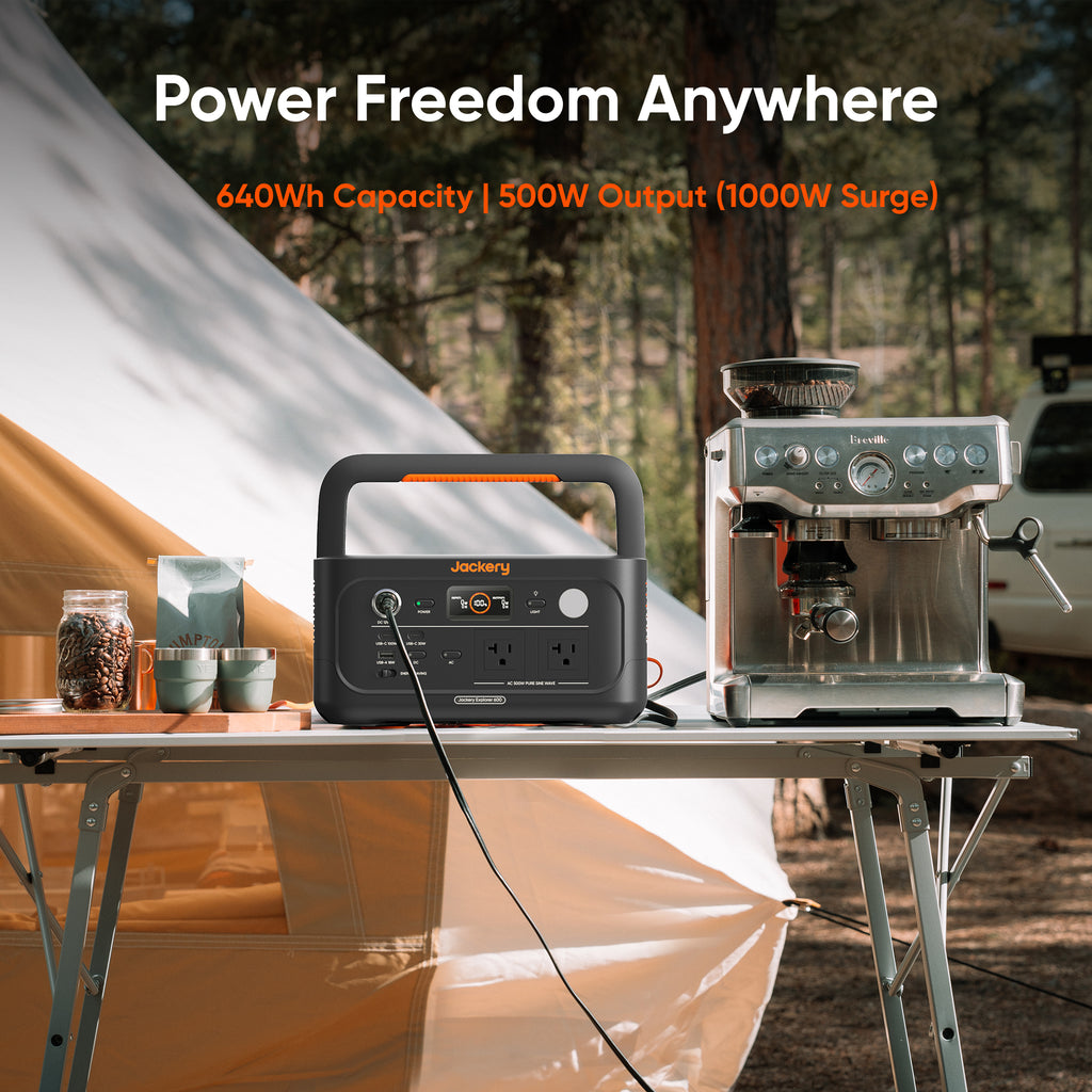 Jackery Explorer 600 v2 + 200W Solar Generator