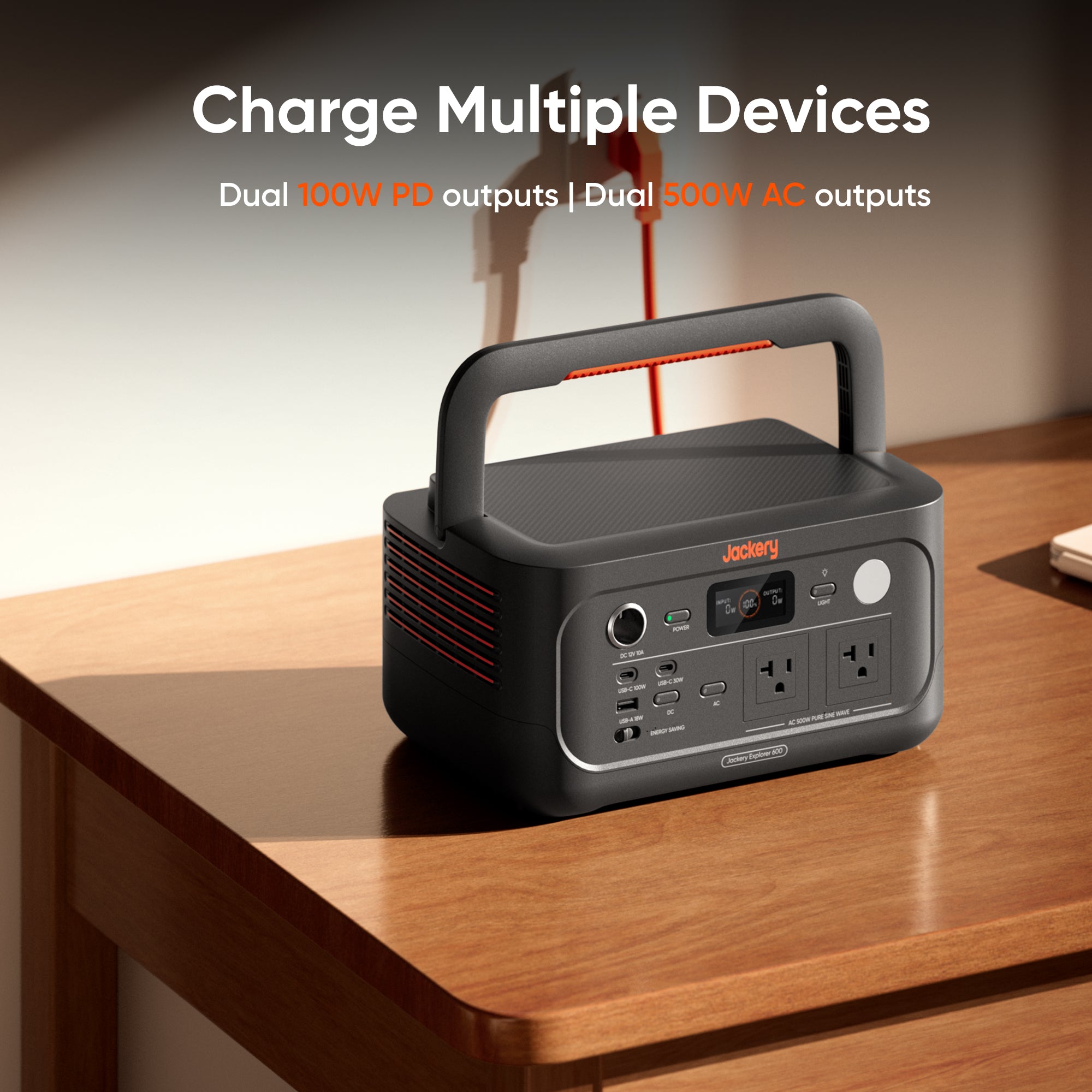 Jackery Explorer 600 v2 + 200W Solar Generator