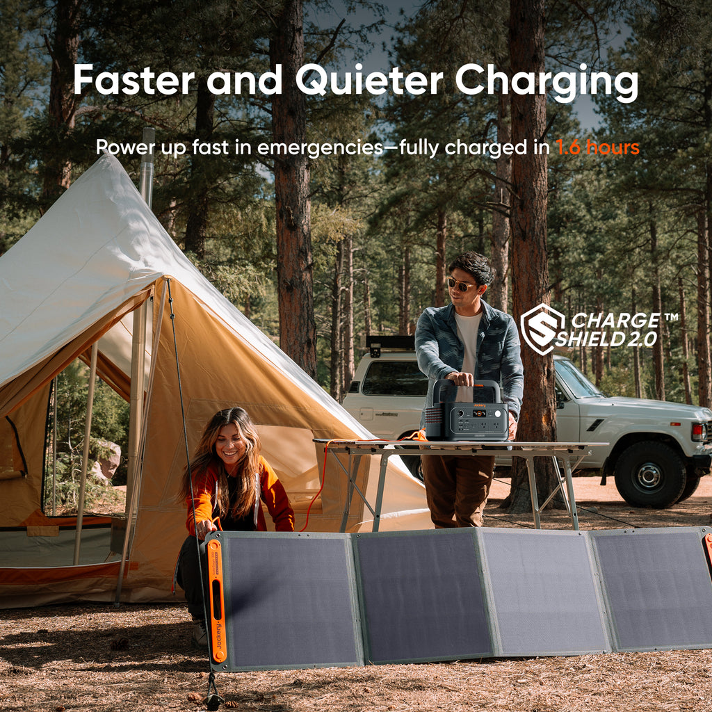 Jackery Explorer 600 v2 + 200W Solar Generator