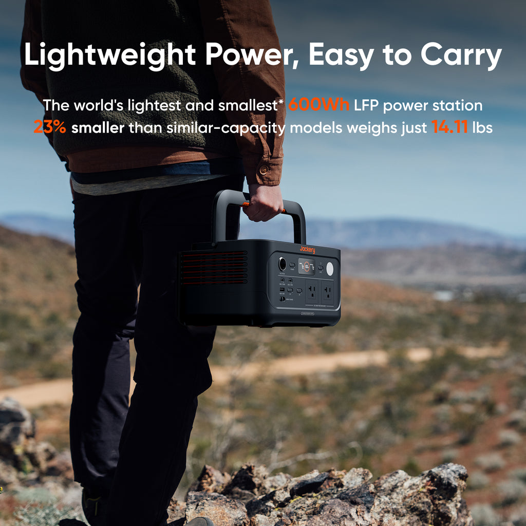 Jackery Explorer 600 v2 + 200W Solar Generator