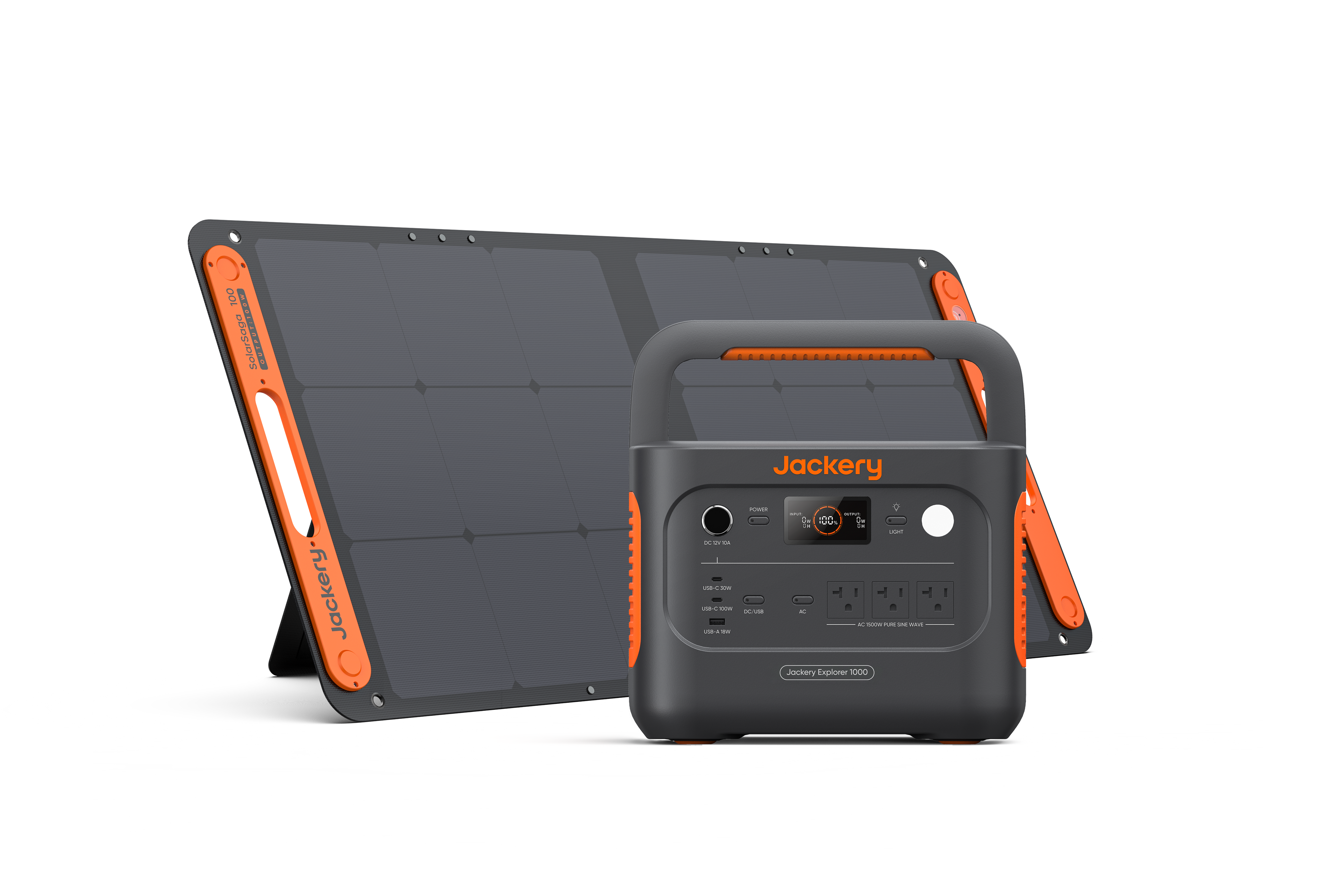 Jackery Solar Generator 1000 Plus x 100W
