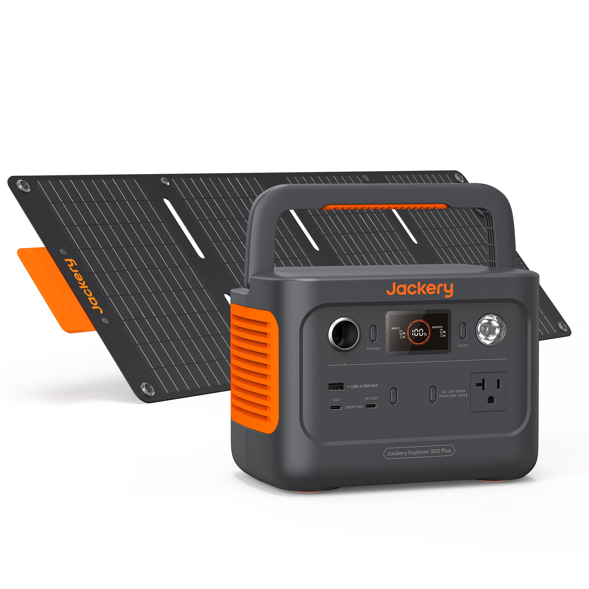 Jackery Explorer 300 Plus Solar Generator+ 40W