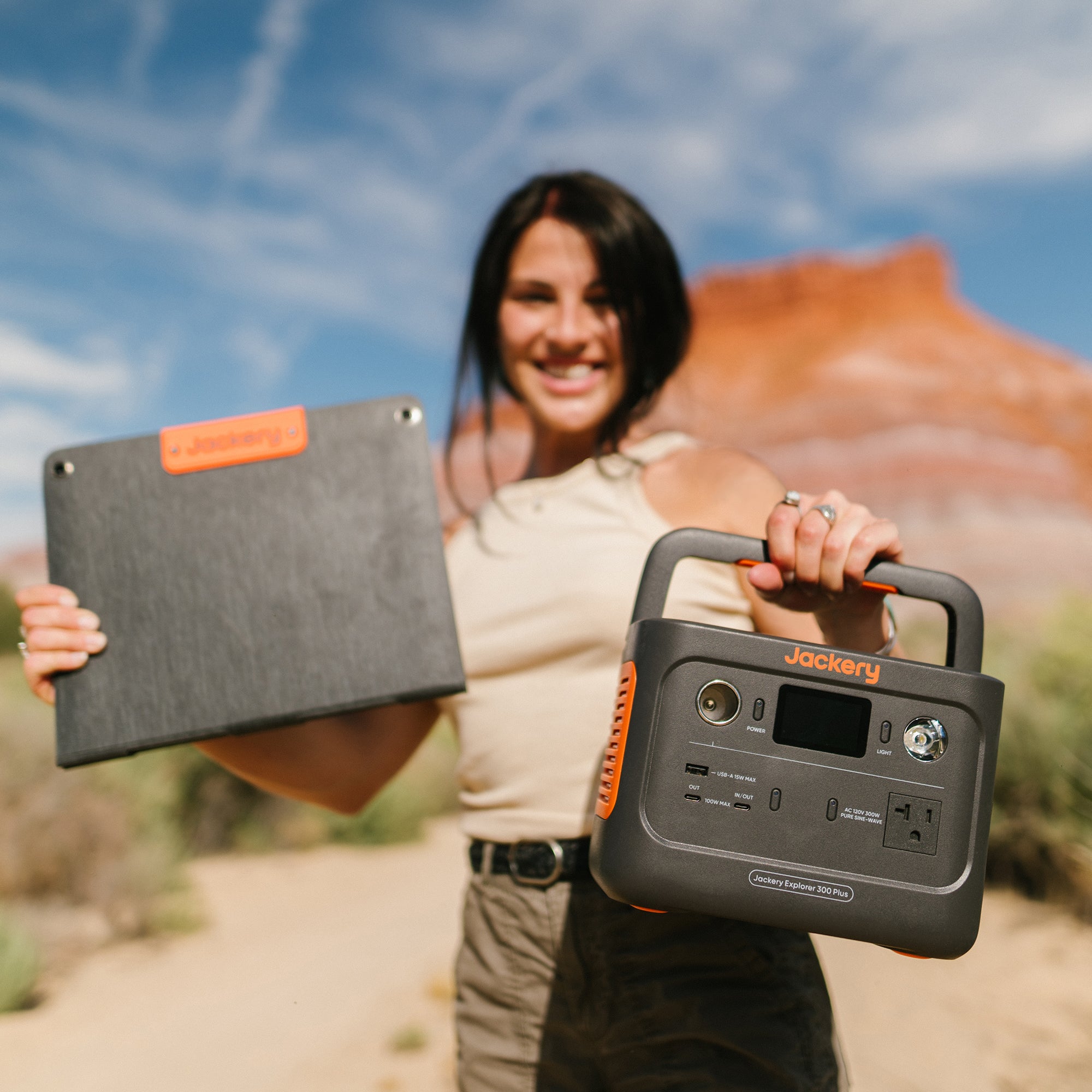 Jackery Explorer 300 Plus Solar Generator+ 40W