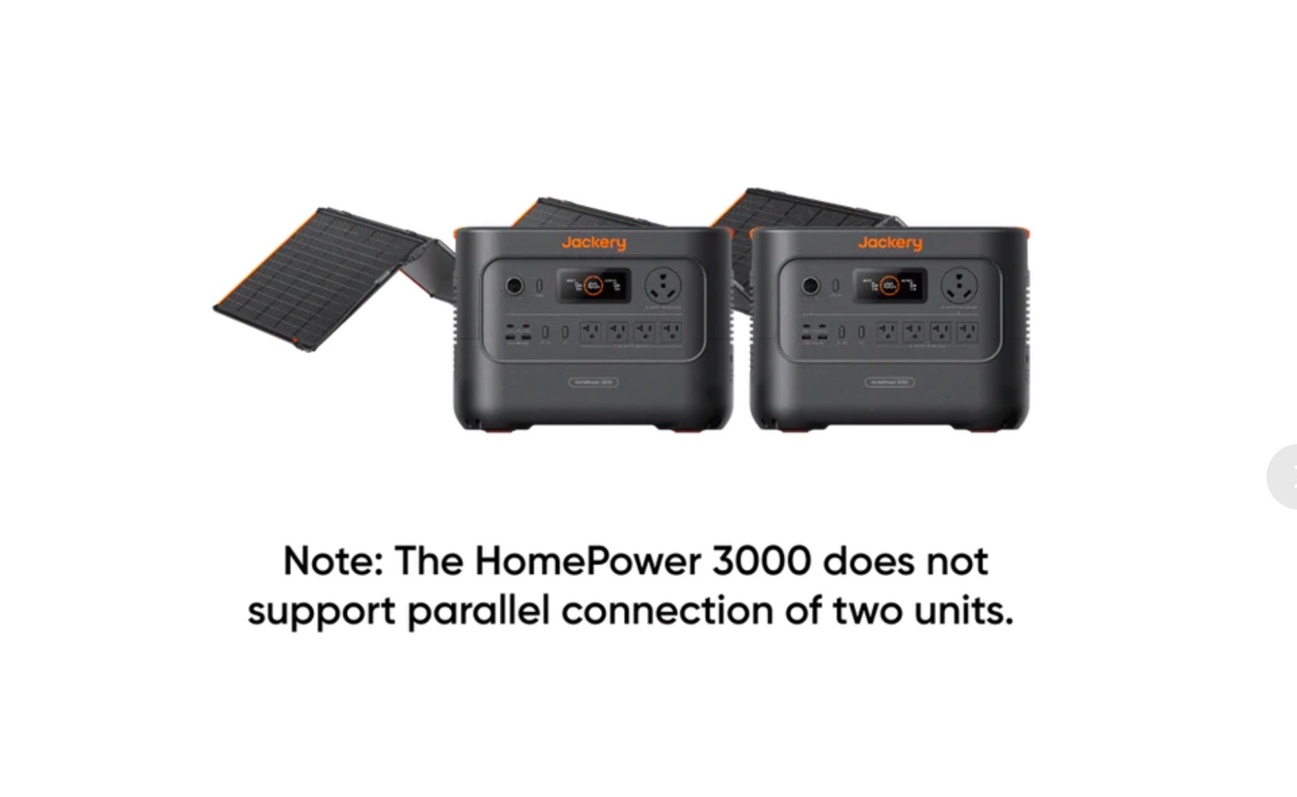 Jackery Home Power 3000  Solar Generator + Home Power 3000 + Solar Saga 500 X