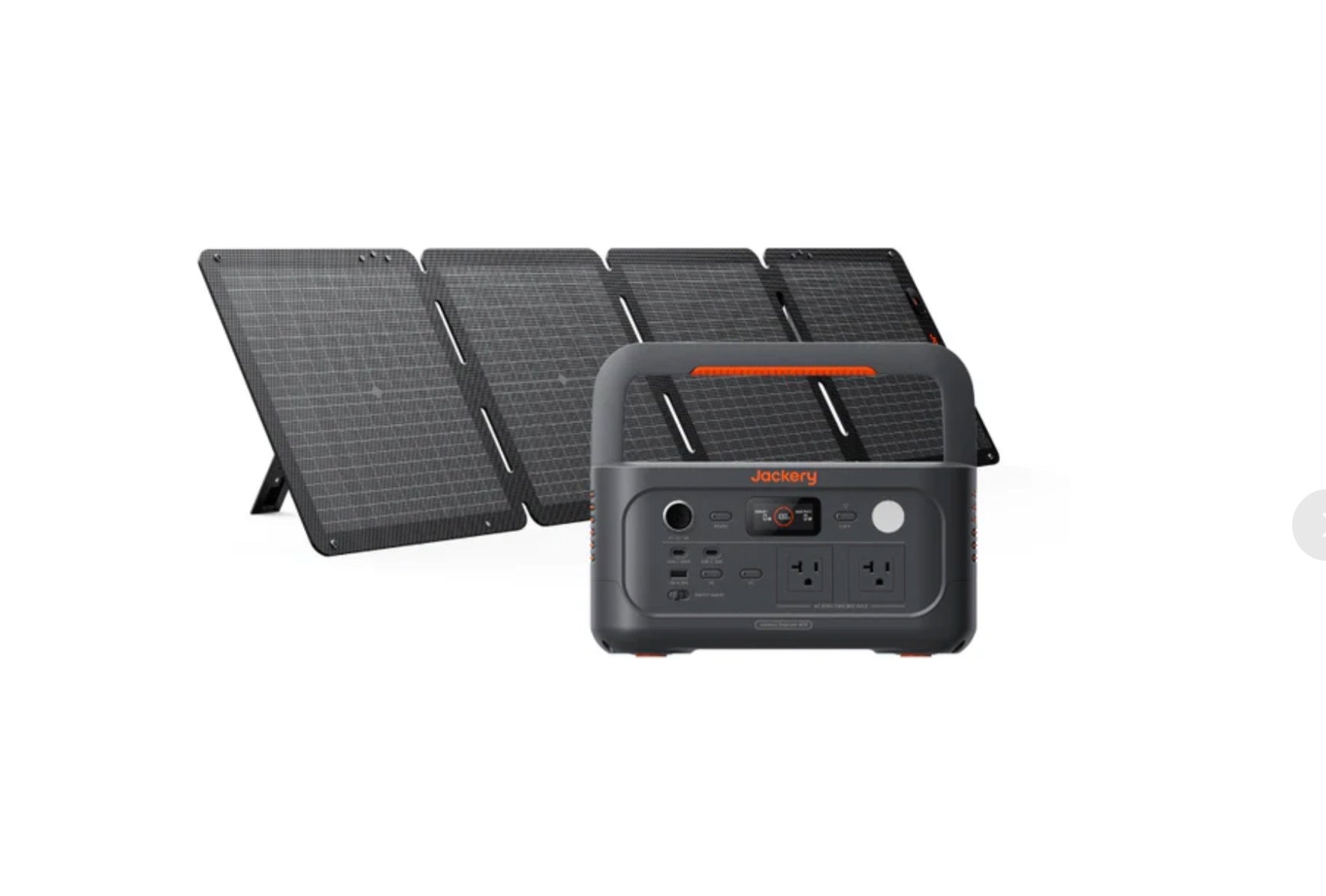 Jackery Solar Generator 600 v2 + Solar Saga 100 Air x1