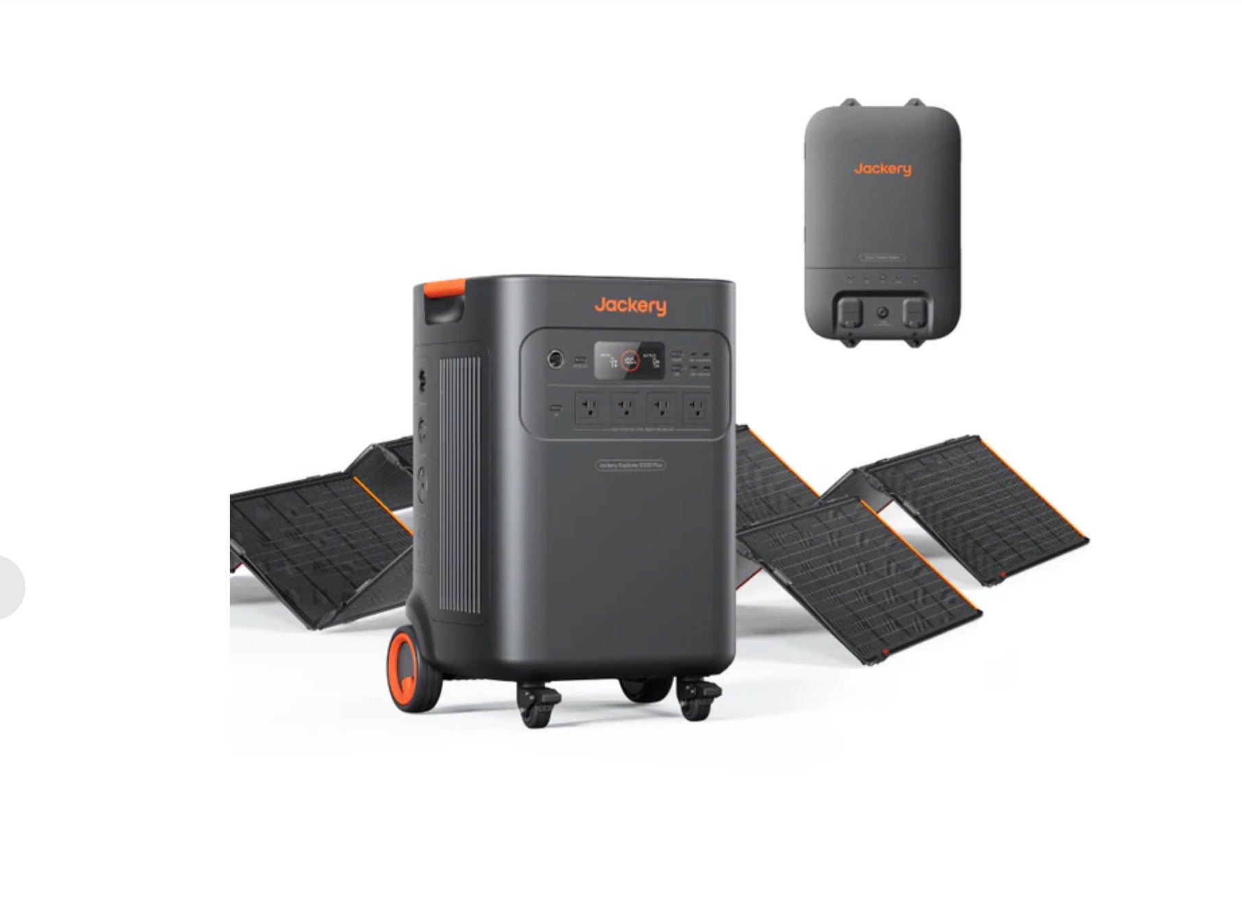 Jackery Explorer 5000 Plus + SolarSaga 500 X x 2 + Smart Transfer Switch Solar Generator